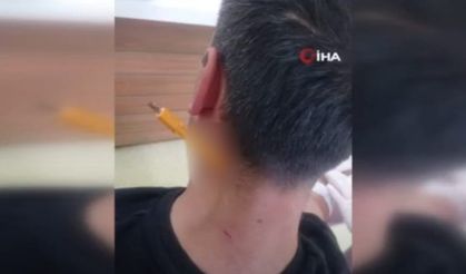 Park yeri kavgası esnasında boynuna tornavida saplandı
