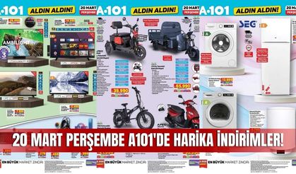 A101 20 Mart 2025 Aktüel Kataloğu: Türkiye Geneli ve Sivas'taki Büyük İndirimler!