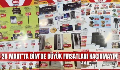 BİM 28 Mart 2025 Aktüel Kataloğu: Dev İndirimler ve Fırsatları Kaçırmayın!