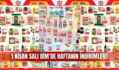 BİM 1 Nisan 2025 Aktüel Kataloğu: Haftanın Önerileri ile Büyük İndirimler!
