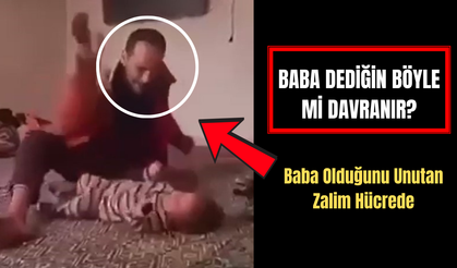 Evladına Zalimce Davranan Baba Hapse Atıldı