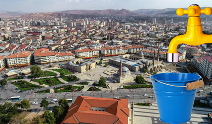 Sivas'ta Saatlerce Su Kesintisi Olacak! Kovaları Hazırlayın