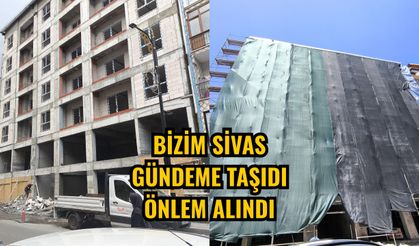 Bizim Sivas gündeme taşıdı önlem alındı
