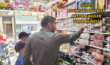 Eğitici oyuncaklara talep artıyor aileler daha bilinçli