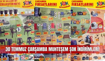 30 Temmuz 2025 Şok Market Aktüel Ürünler Kataloğu – Sivas İndirimleri