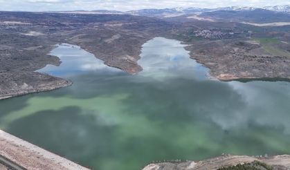 Sivas 4 Eylül Barajı son 15 yılın en yüksek su seviyesine ulaştı