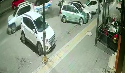 Sivas’ta Dur İhtarına Uymayan Sürücü 4 Araca Çarpıp Kaçtı