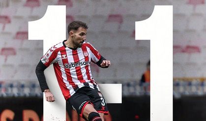 Sivas'ta İlk Yarıda Nefes Kesen Mücadele