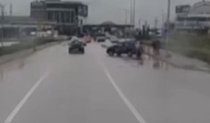 Sürücü Adayı Kaza Yaptı! 1 Kişi Yaralı!