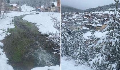 Sivas Koyulhisar’da kartpostallık manzara oluştu