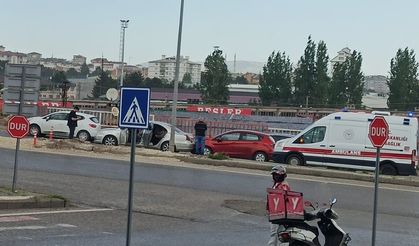 Sivas'ta yol bakımı alanında kaza