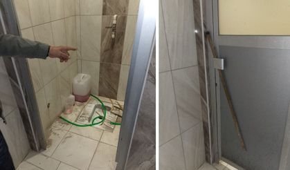 Sivas Emekliler Kültür Evi’nde tuvalet rezaleti!