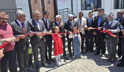Ulaş'ta Kazanpınar köyü camisi açıldı
