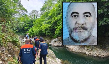 Sivas'tan eşinin memleketine gitti, ırmağa düştü