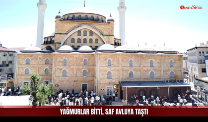 Sivas'ta Güneş Yüzünü Gösterdi, Cami Avluları Doldu Taştı!