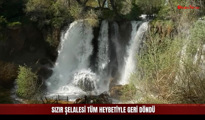 Sivas’ın Saklı Cenneti Çağlıyor