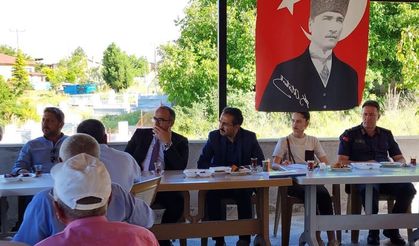 Sivas'ta çiftçiler bilgilendiriliyor
