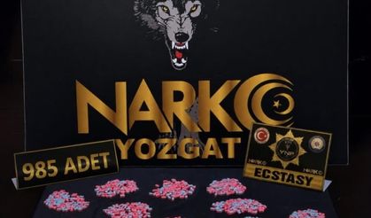Yozgat'ta narkotik operasyonu: 985 hap ele geçirildi