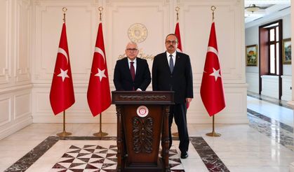 Sivas Valisi Yılmaz Şimşek'ten Ankara Valisi Yakup Canbolat'a Ziyaret