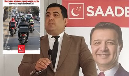 Sivas Saadet Partisi'nden motokuryelere destek