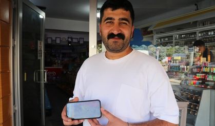Sivas’ta pes dedirten hırsızlık kamerada, market arabasını böyle götürdü!