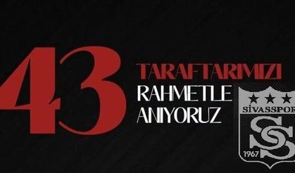 Sivasspor 59 yıl önceki acı günü andı