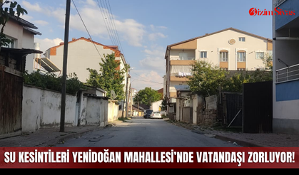 Su kesintileri Yenidoğan Mahallesi’nde vatandaşı zorluyor!