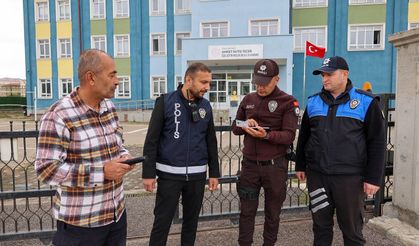 Sivas'ta okul çevrelerinde güvenlik tedbirleri artırıldı