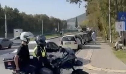 KPSS Adaylarının Yardımına Polisler Yetişti