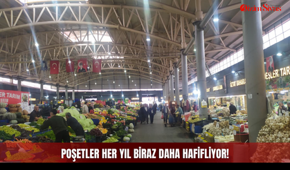 Poşetler her yıl biraz daha hafifliyor!