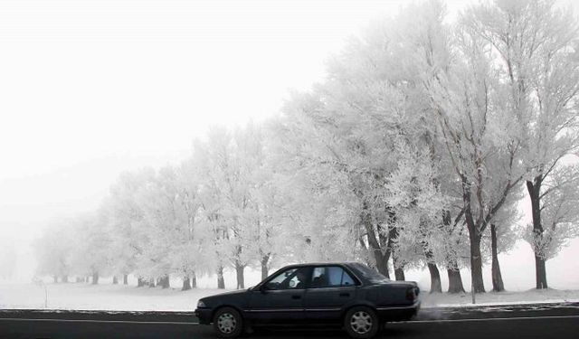 Erzincan'da en düşük hava sıcaklığı Otlukbeli ve Çayırlı'da ölçüldü