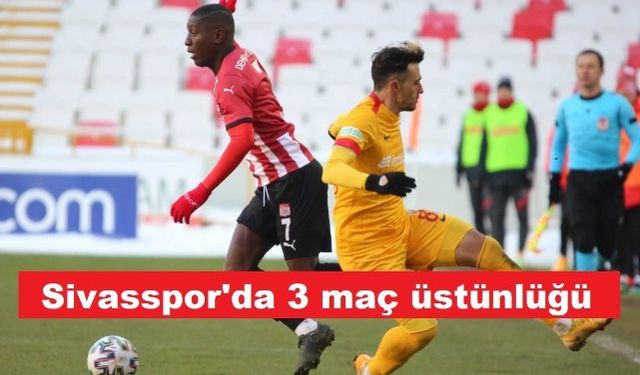 Sivasspor, Kayserispor'u son 3 maçta üst üste yendi!