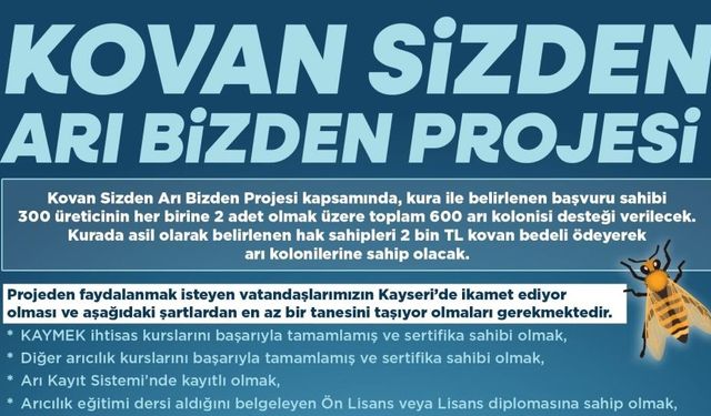 Kovan Sizden, Arı Bizden