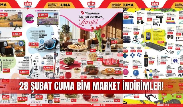 BİM 28 Şubat 2025 Kataloğu | Sivas’taki BİM Marketlerinde Büyük İndirim Fırsatları!