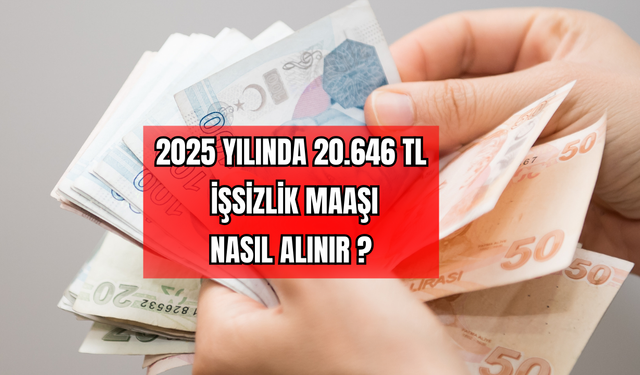 2025 Yılında 20.646 TL İşsizlik Maaşı Nasıl Alınır ?