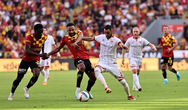 Göztepe İlk Yarıda Öne Geçti