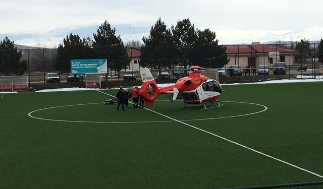 Sivas'ta Maça Helikopter Arası