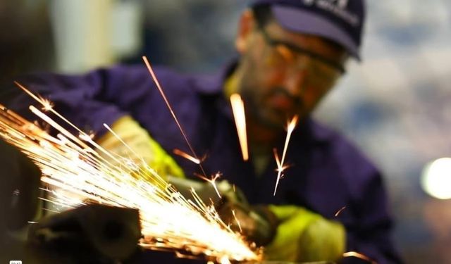 Sanayi üretimi yıllık yüzde 1,2 arttı