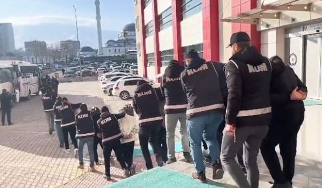 Organize Suç Örgütü Çökertildi