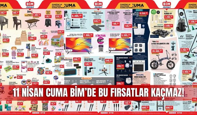 11 Nisan BİM Kataloğu Yayında: Bu Haftanın Kaçırılmayacak İndirimli Ürünleri!