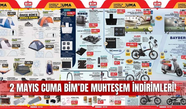 2 Mayıs 2025 Bim Aktüel Kataloğu Muhteşem İndirimler Başladı!