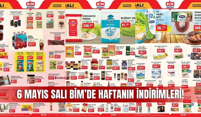 BİM 6 Mayıs 2025 Aktüel Ürünler Kataloğu Yayınlandı! Bu Haftanın İndirimli Ürünleri Belli Oldu