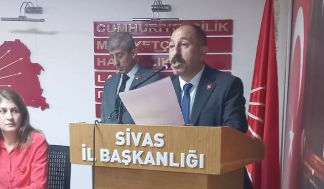 Özgür Özel'e saldırı sonrası Sivas CHP'den ilk açıklama geldi