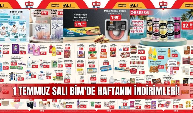 BİM Aktüel 1 Temmuz 2025 Salı Kataloğu Yayınlandı! İşte Haftanın Fırsat Ürünleri