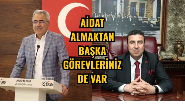 Aidat almaktan başka görevleriniz de var
