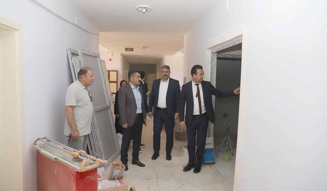 Müdür Erdoğan'dan Gölova incelemesi