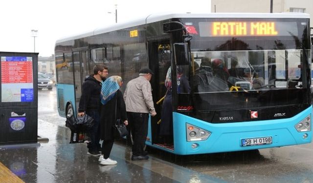 Sivas'ta O Saat'ten Sonra Tüm Otobüsler Bedava Olacak
