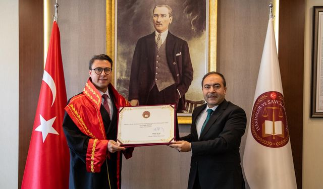 HSK Kararnamesiyle Yargıtay Üyesi Seçilen Doğan, Görevine Başladı