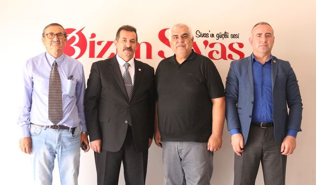 Basın Bayramı’nda anlamlı ziyaret: Hakan Sezerer’den “Bizim Sivas”a tebrik