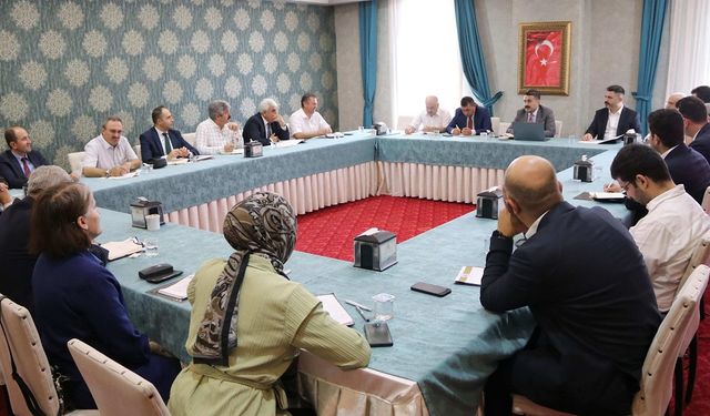 Sivas'ta ilçe milli eğitim müdürleri toplandı